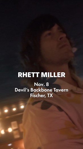 Get your tickets NOW to see Rhett Miller live THIS SATURDAY! It’s going to be a great show! | Devil’s Backbone Tavern | Facebook