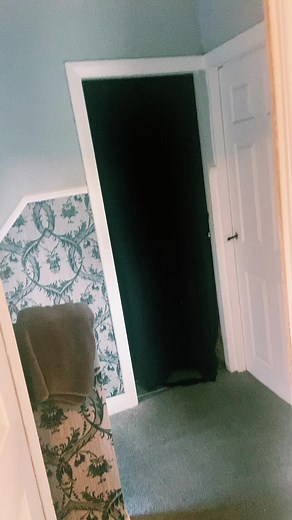 Intriguing Indoor Scene with Mysterious Figure