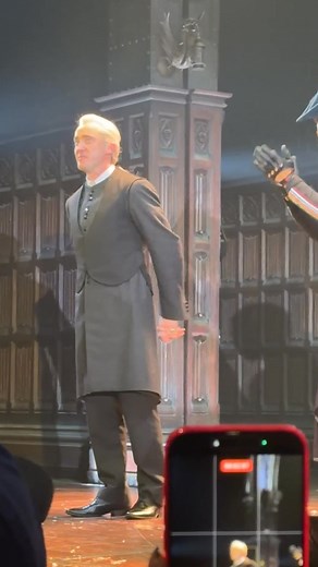 18K views · 146 reactions | Tom Felton is making magic happen on Broadway.  The actor made his debut in “Harry Potter and the Cursed Child,” reprising his iconic role as Draco Malfoy from the popular film series. | New York Post Trending Now | Facebook