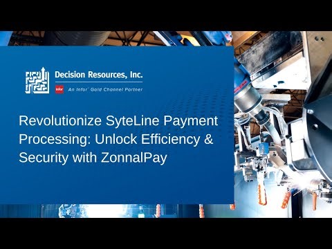 Revolutionize SyteLine Payment Processing: Unlock Efficiency & Security with ZonnalPay