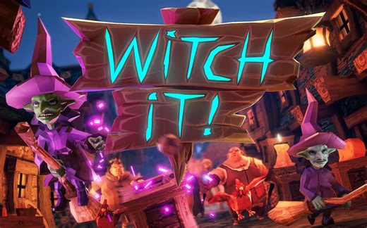 【游戏介绍】一个躲猫猫的游戏：女巫来了（witch it）游戏介绍试玩2p女巫和猎人技能展示）