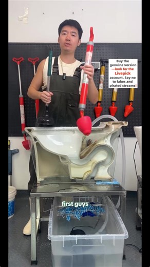 All-Purpose Toilet Unclogging Tool for Kitchen and Bathroom