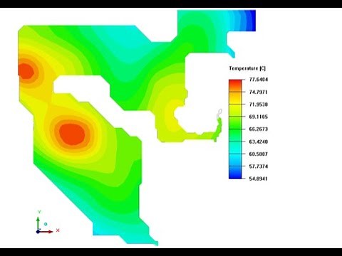 Joule (trace) Heating Simulation with Ansys Icepak