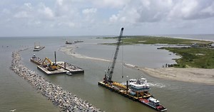 Jean Lafitte used this island for smuggling operations; Louisiana is trying to save it