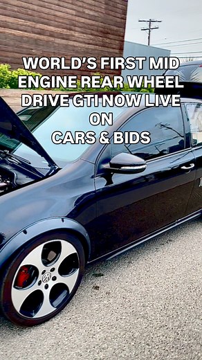 The Mid Engine GTI on Instagram: "2012 VW GTI - Mid Engine Conversion. Rear Wheel Drive. 6 Speed 280 horsepower beast! Auction ends 1pm 9/30/25! Click now! #gti #becauseracecar #midengine #racecars #gtimk6 #engineswap #r32golf #vw #gtimkvi #carsoflosangeles #carsofinstagram #carsofsandiego #carsoforangecounty #carspotter #carsandcoffee #carsandbids"