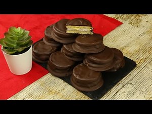Homemade choco pie biscuits: the recipe step by step