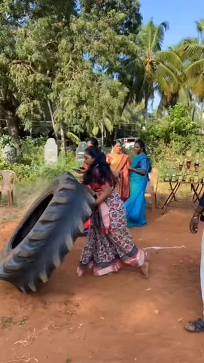 9.9K views · 335 reactions | PONGAL COMPETITION (women Tire flip & men stone lift )@CAPTAIN K FITNESS TRAINING ACADEMY  | Kannan Strong Man India | Facebook