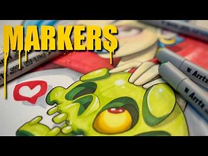 Marker Tutorial With Arrtx Alcohol Markers