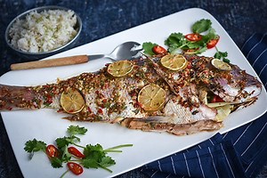 Vietnamese Baked Snapper with Coconut Rice | Seafood Recipes | Weber BBQ