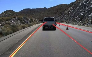 Normal Cases Test on tvtLane车道线检测算法高清--代尔夫特理工TTSLab SCNN_UNet HighResolution