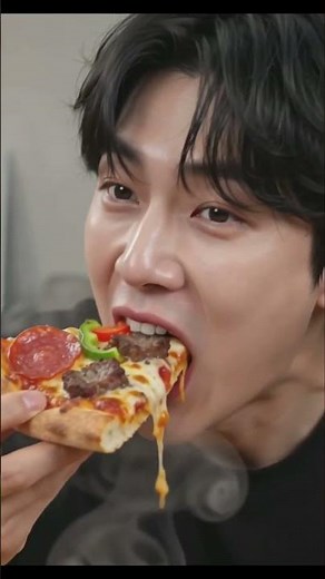 🍕 Giant Cheese Pizza Mukbang ASMR | Huge Pizza Eating Show | Satisfying Food Sounds #snackvideo