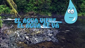 El Agua Viene, El Agua Se Va - Canciones y Karaoke | Happy Learning
