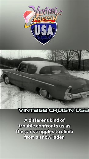 Rock & Roll Method to Get Unstuck (Part 11) This Seiberling Rubber Company segment demonstrates the “rock and roll” method for freeing a car stuck in snow. By gently rocking the vehicle back and forth, drivers can gain traction and break free—classic vintage winter-driving guidance from the Malaise era. #VintageCruisnUSA #MalaiseEraCars #MoparLife #ClassicCarTips #SnowDriving #WinterDriving #RetroCars | Vintage Cruis'n USA