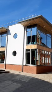 Exciting news! We've just unveiled a new space at the heart of Godalming College, seamlessly incorporated into existing structure and linking with our student hub, Costa Coffee, and piazza. Here's a 'before and after' of the building extension, revealing a modern and airy social study space for our students. More information and official opening photos coming soon... | Godalming College