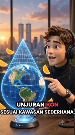 🌍 Kenapa Peta Dunia Tak Pernah 100% Tepat? Ini Sebabnya!
