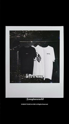 BTS X NIKE COLLABORATION 🔥...