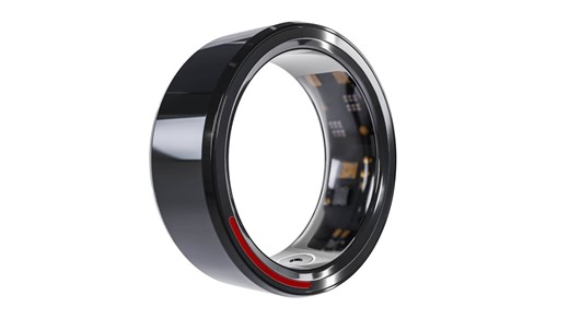 Ryze Element Size 8 Smart Ring - Black (RZ-RA08B)