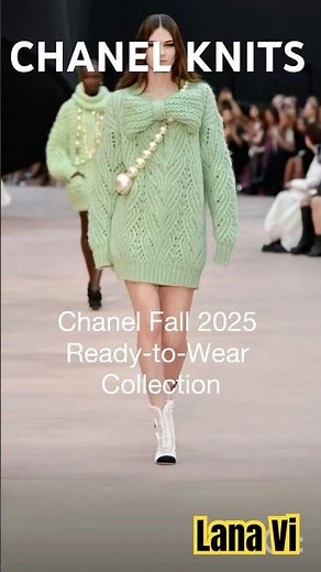 👗 Stunning Knitwear Inspiration: Sweater-Dress & Jacket | Chanel Vibes