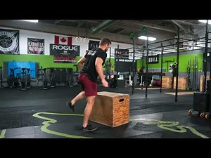 Box Jump Over - Step Down Technique