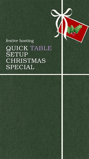 TribalGourmet TM | Northeastern Food on Instagram: "Setting up a table for christmas shouldn’t be overwhelming. Keep it simple, layered, and intentional: this is how I set a Christmas table that feels festive, effortless, and ready for long conversations. Because good food tastes even better when the table feels like home. 🎄✨ Christmas table setup ideas, easy Christmas decor, Christmas hosting hacks, festive table styling India, holiday table setting, Christmas party ideas, TravelGourmet Christ