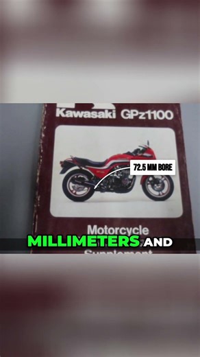 Unlocking the Kawasaki GPZ1100: Engine Secrets Revealed! #shorts