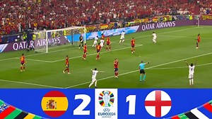 Spain vs England 2-1 | 2024 UEFA Euro FINAL | Match Highlights | Jeyun7