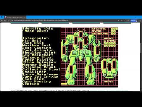 battletech the cresent hawk's inception (school assignment)