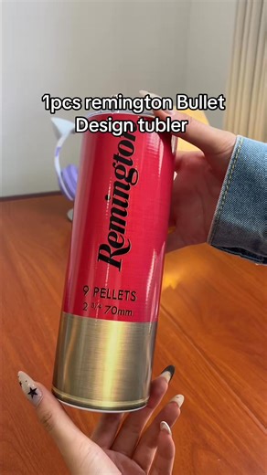 Ditch the boring cups! 🚫 Take your favorite hot or cold drinks anywhere with our leak-proof 20oz Shotgun Shell Tumbler. 💯 Click to shop! | Eternal-starlight.st