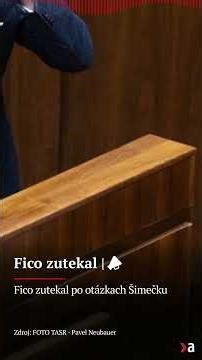 Fico zutekal po otázkach Šimečku | #aktuality #minut #konfrontoval #parlamente #otazkami #n-s