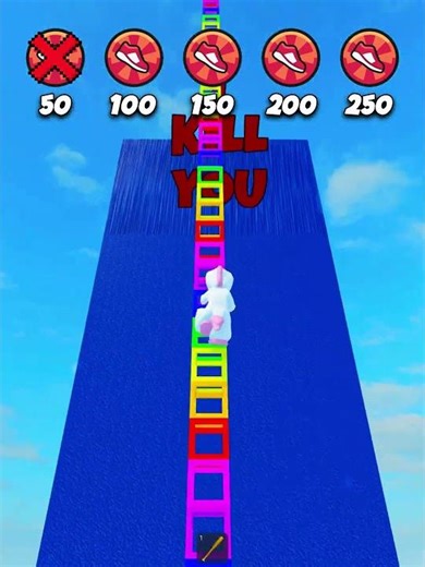 Rainbow Truss VS BIG Tsunami 🌊😳 In Escape Tsunami #roblox #rblx #robloxshorts #usa