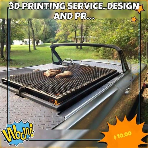 3D Printing Service. Design and Print or simply print from file.