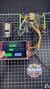 ILI9341 3.2" TFT LCD ESP32 Demo! (320x240) #esp32 #esp32project #arduino