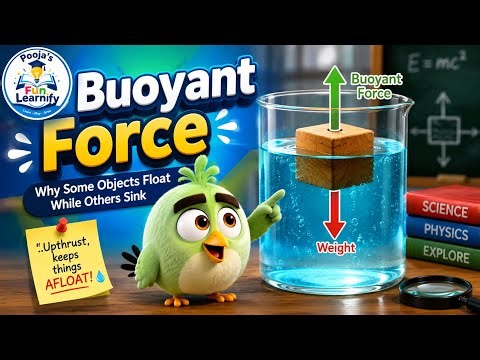 Why Do Objects Float or Sink? |Buoyant Force Explained | 🟢 Science |