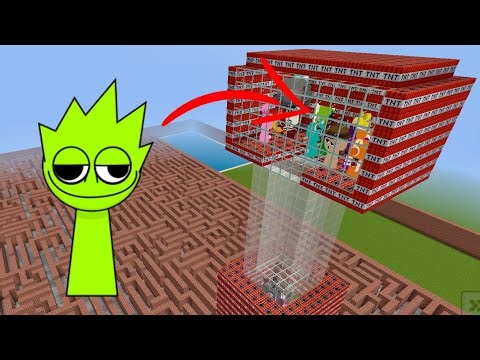 I Summon NEW Incredibox Sprunki OC in Minecraft PE Mod!!!