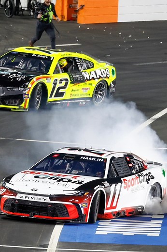 8 Clash checkered flags… who’s ready to make it 9? #TeamToyota #TGRNA #NASCAR | Toyota Racing USA