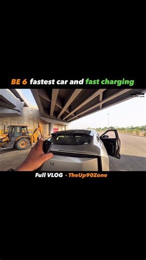 BE-6 fastest EV Car 🚗 #theup90zone ￼
