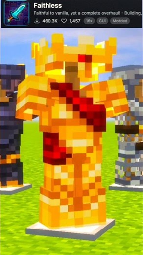 Minecraft BEST Texture Packs Part1 #shorts #minecraft