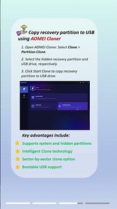 How to Copy Recovery Partition to USB in Windows 11 #copy #recovery #partition #usb #clone