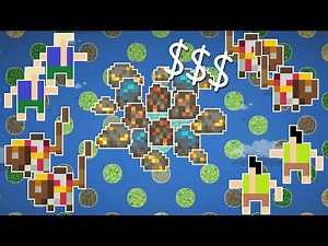 Whoever Controls The Middle Island Gets ALL The Resources - WorldBox Battle Royale