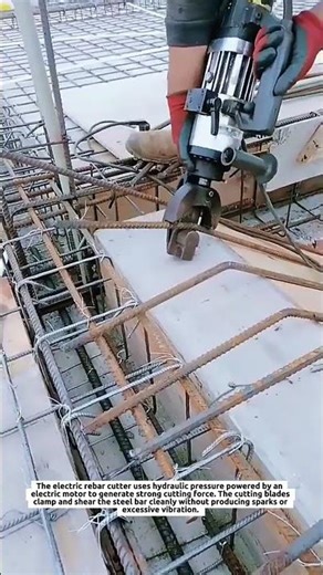 Powerful Rebar Cutting Machine in Action | Fast & Precise Steel Bar Cutting