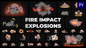 Fire Impact Explosions for Premiere Pro