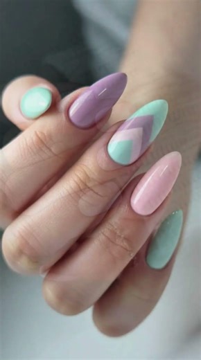 Pastel spring nails inspo…￼