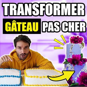 Transformer un gâteau à 20$ du supermarché en gâteau de mariage à 500$ | Carl Is Cooking