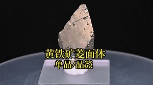 【矿物晶体】菱面体♦黄铁矿赏析（保加利亚）