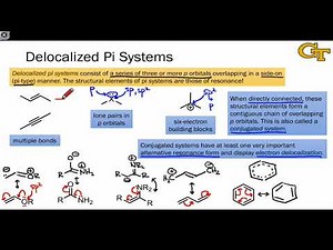 30.01 Structural Elements of Delocalized Pi Systems