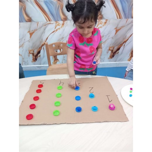Creative Counting Lesson at Little Lambs Nursery