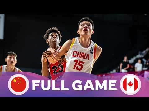 Group Phase | China v Canada | Full Basketball Game | FIBA U17 Basketball World Cup 2026