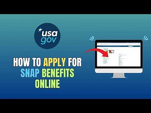 HOW TO APPLY FOR SNAP BENEFITS (FOOD STAMPS) ONLINE - UPDATE 2026