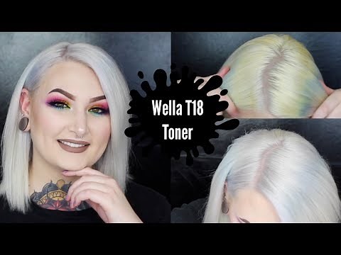 Wella T18 Toner!