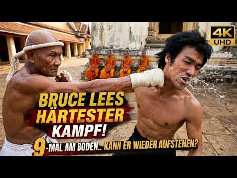Bruce Lee challenged a 75-year-old Muay Thai master – he was knocked down nine times.